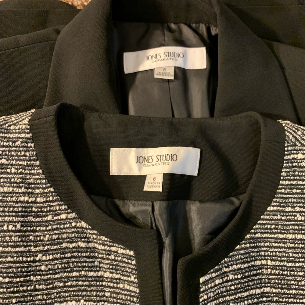 Two Jones Studio Suit Jackets